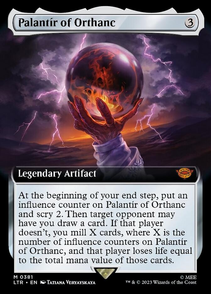 Palantir of Orthanc (Extended Art) [The Lord of the Rings: Tales of Middle-Earth] | North Valley Games