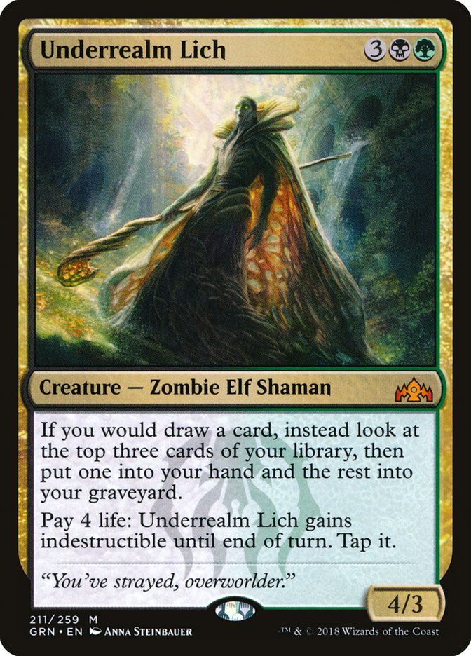 Underrealm Lich [Guilds of Ravnica] | North Valley Games