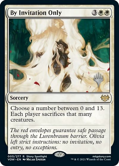 By Invitation Only (Promo Pack) [Innistrad: Crimson Vow Promos] | North Valley Games