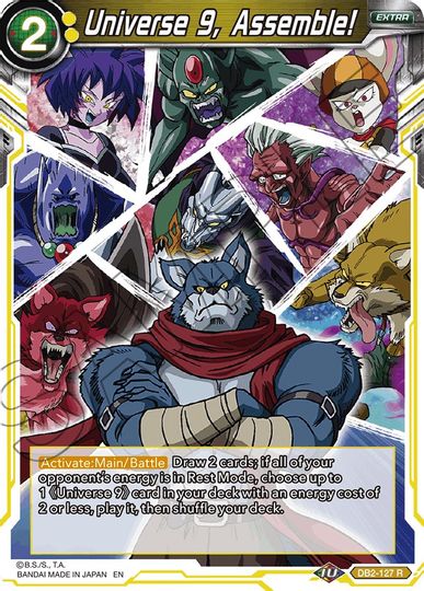 Universe 9, Assemble! (Reprint) (DB2-127) [Battle Evolution Booster] | North Valley Games