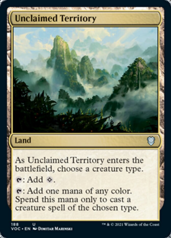 Unclaimed Territory [Innistrad: Crimson Vow Commander] | North Valley Games