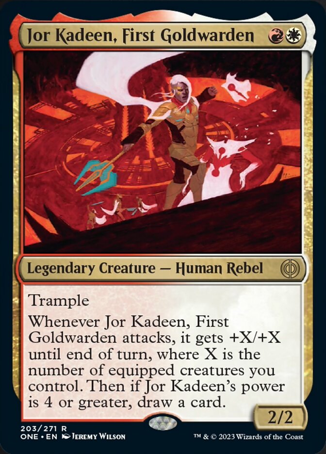 Jor Kadeen, First Goldwarden [Phyrexia: All Will Be One] | North Valley Games
