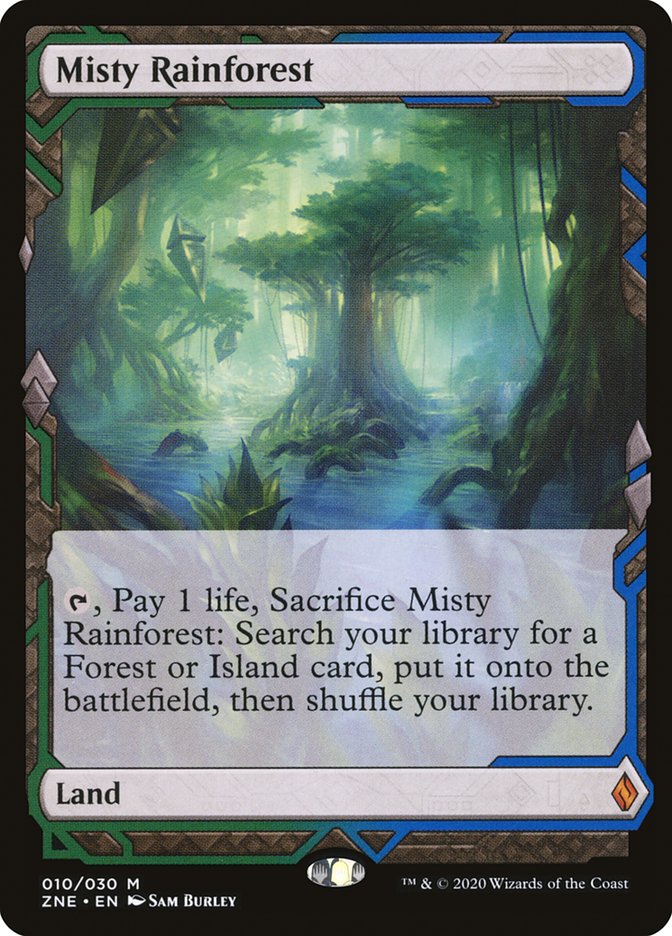 Misty Rainforest (Expeditions) [Zendikar Rising Expeditions] | North Valley Games