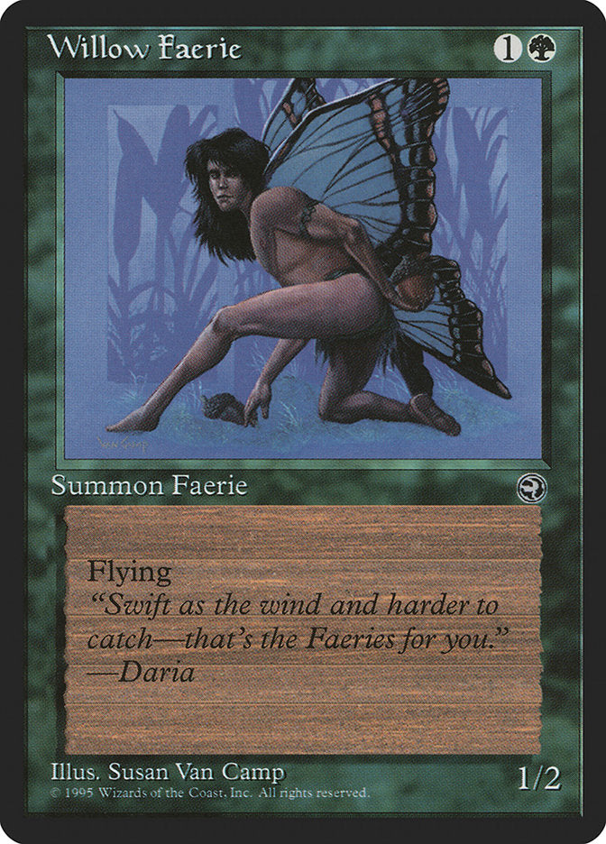 Willow Faerie (Daria Flavor Text) [Homelands] | North Valley Games