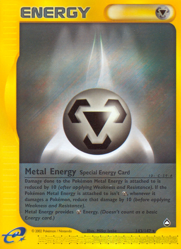 Metal Energy (143/147) [Aquapolis] | North Valley Games