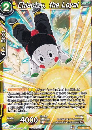 Chiaotzu, the Loyal (Power Booster: World Martial Arts Tournament) (P-157) [Promotion Cards] | North Valley Games