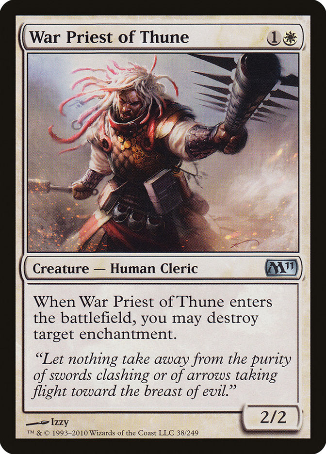 War Priest of Thune [Magic 2011] | North Valley Games