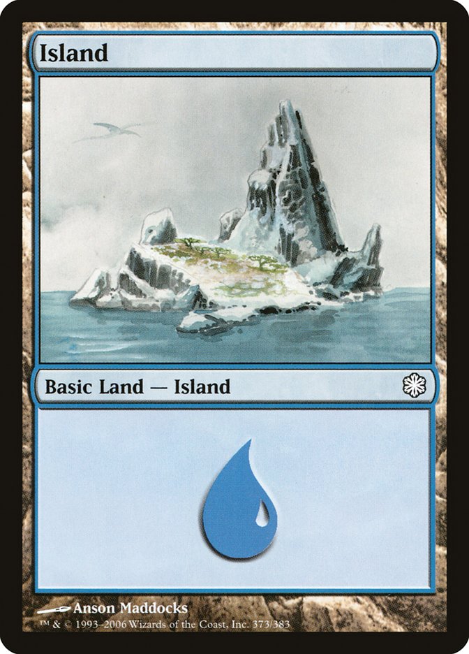 Island (373) [Coldsnap Theme Decks] | North Valley Games