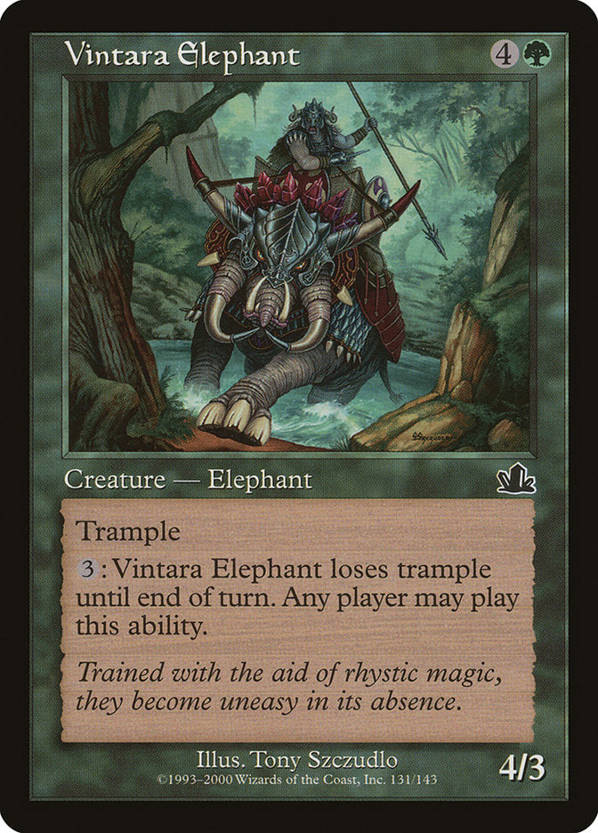 Vintara Elephant [Prophecy] | North Valley Games