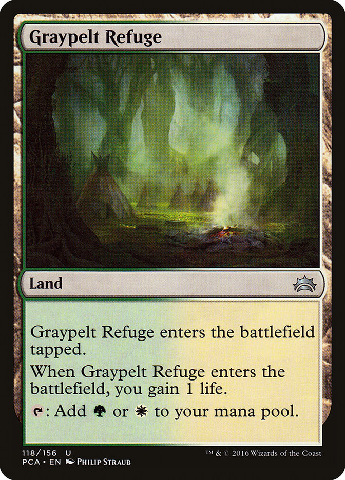 Graypelt Refuge [Planechase Anthology] | North Valley Games
