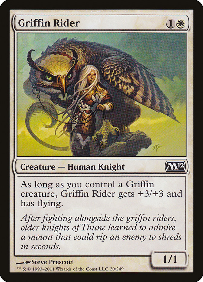 Griffin Rider [Magic 2012] | North Valley Games