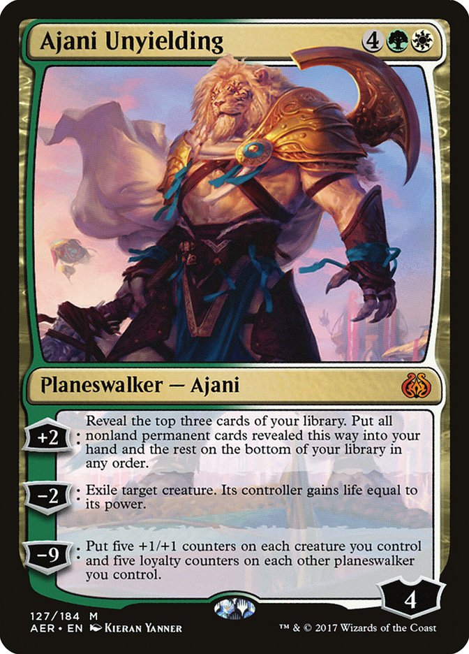 Ajani Unyielding [Aether Revolt] | North Valley Games