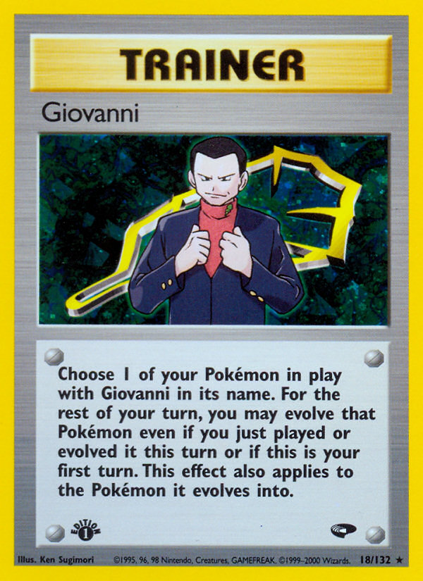 Giovanni (18/132) [Gym Challenge 1st Edition] | North Valley Games