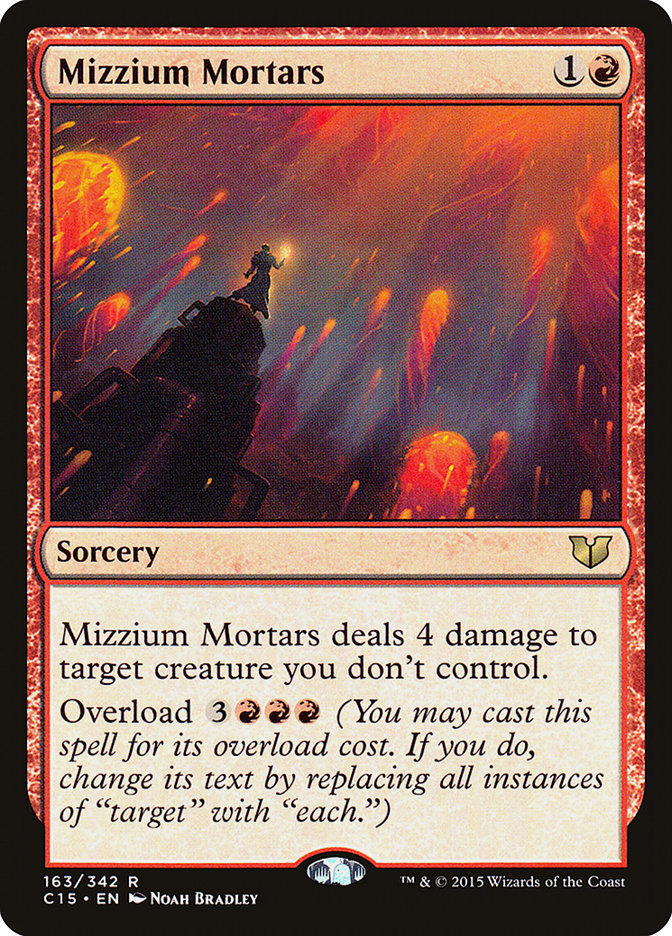 Mizzium Mortars [Commander 2015] | North Valley Games