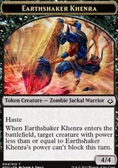 Earthshaker Khenra // Zombie Double-Sided Token [Hour of Devastation Tokens] | North Valley Games