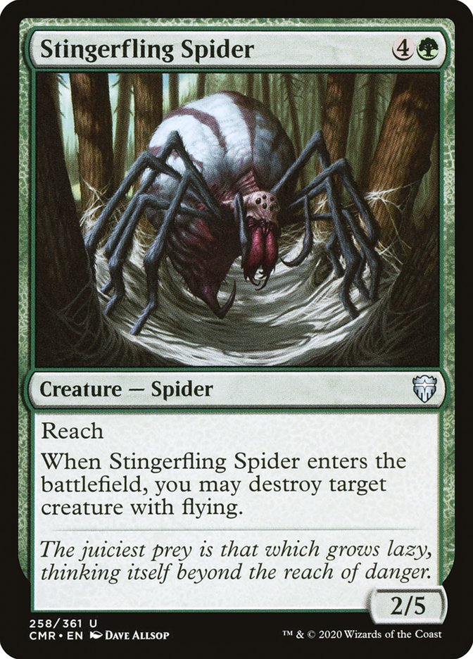 Stingerfling Spider [Commander Legends] | North Valley Games