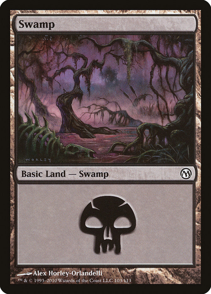 Swamp (103) [Duels of the Planeswalkers] | North Valley Games