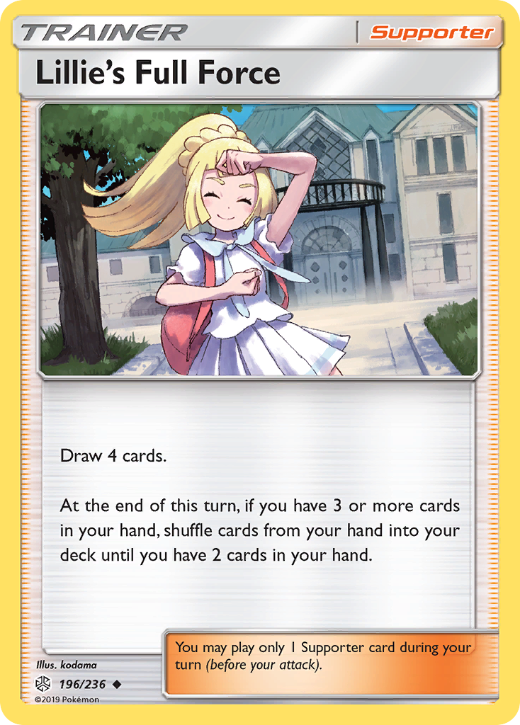 Lillie's Full Force (196/236) [Sun & Moon: Cosmic Eclipse] | North Valley Games