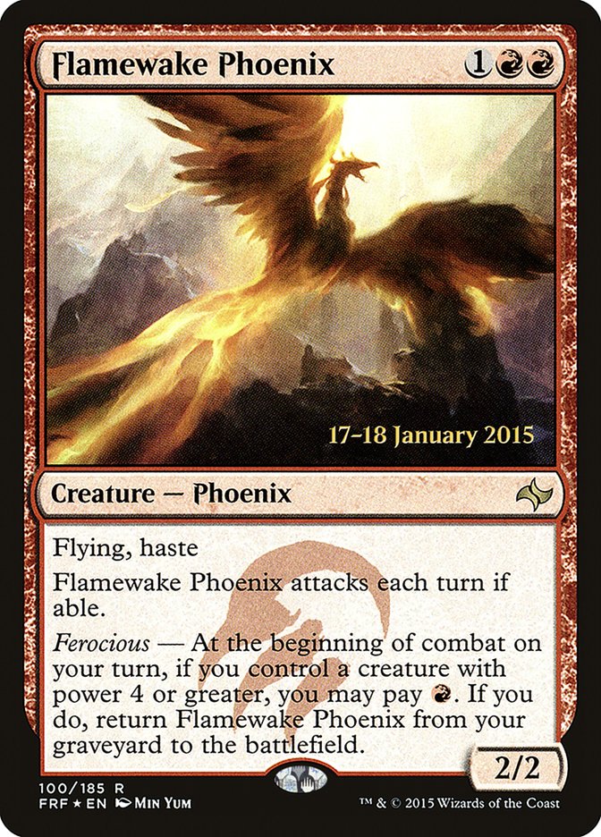 Flamewake Phoenix [Fate Reforged Prerelease Promos] | North Valley Games