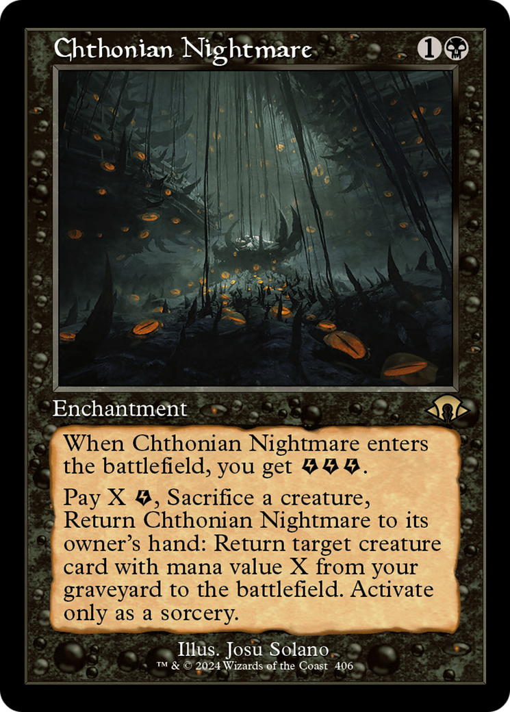 Chthonian Nightmare (Retro) [Modern Horizons 3] | North Valley Games