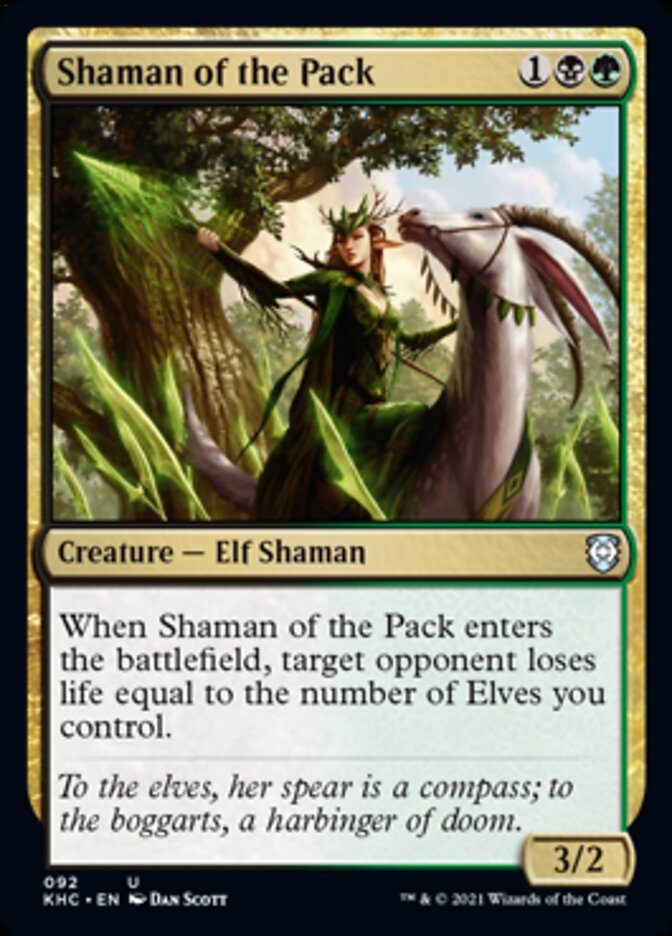 Shaman of the Pack [Kaldheim Commander] | North Valley Games