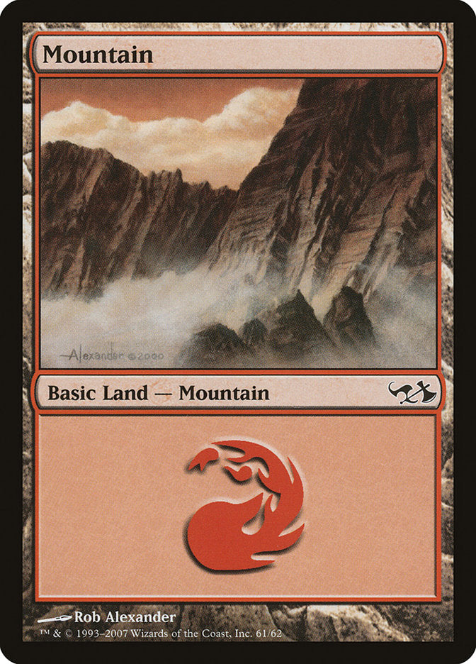 Mountain (61) [Duel Decks: Elves vs. Goblins] | North Valley Games