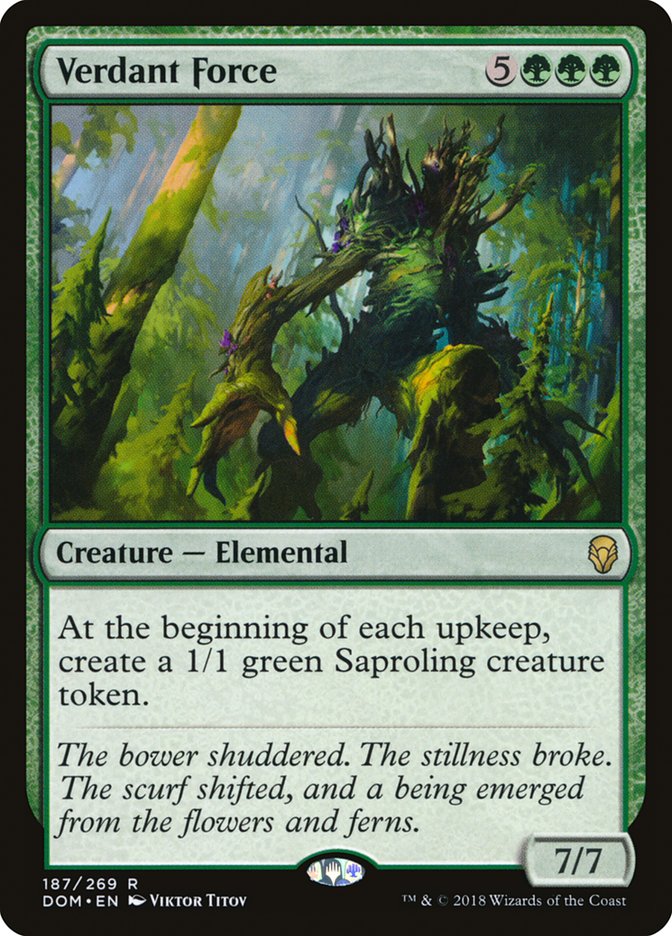 Verdant Force [Dominaria] | North Valley Games