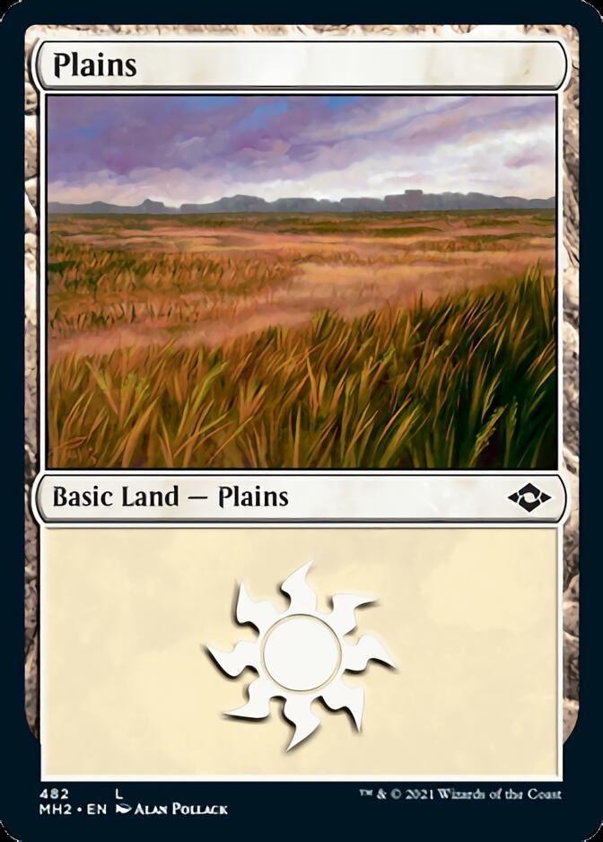 Plains (482) (Foil Etched) [Modern Horizons 2] | North Valley Games