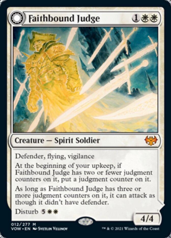 Faithbound Judge // Sinner's Judgment [Innistrad: Crimson Vow] | North Valley Games