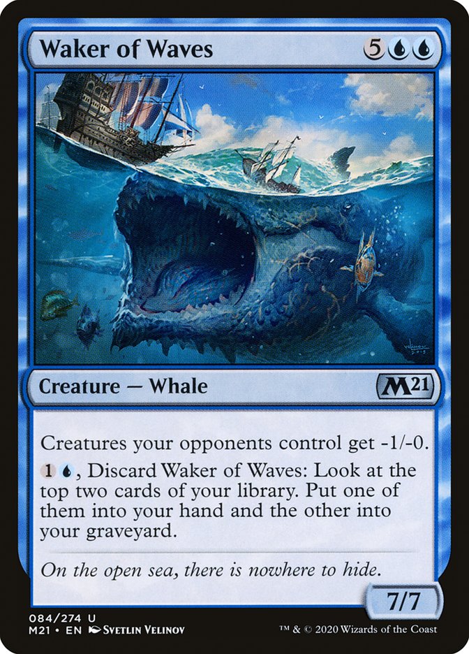 Waker of Waves [Core Set 2021] | North Valley Games