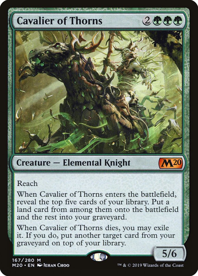 Cavalier of Thorns [Core Set 2020] | North Valley Games
