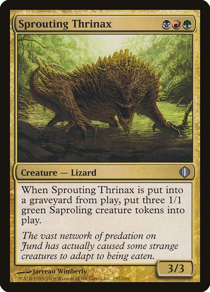 Sprouting Thrinax [Shards of Alara] | North Valley Games