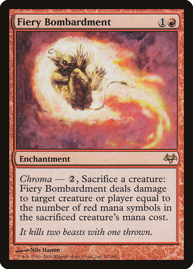 Fiery Bombardment [Eventide] | North Valley Games