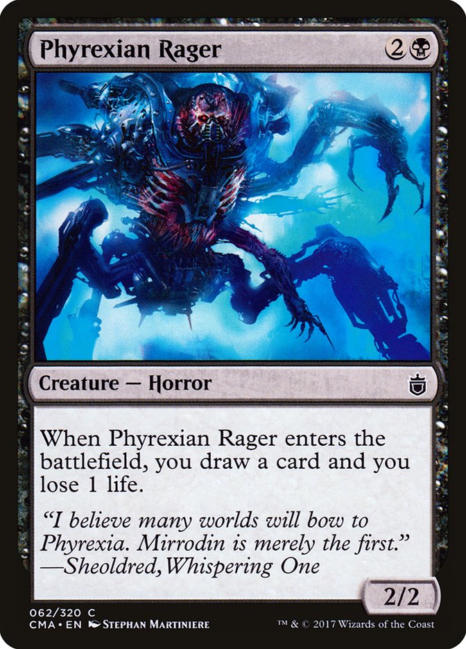 Phyrexian Rager [Commander Anthology] | North Valley Games