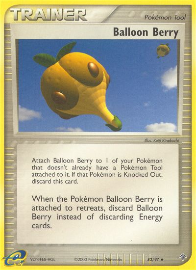 Balloon Berry (82/97) [EX: Dragon] | North Valley Games