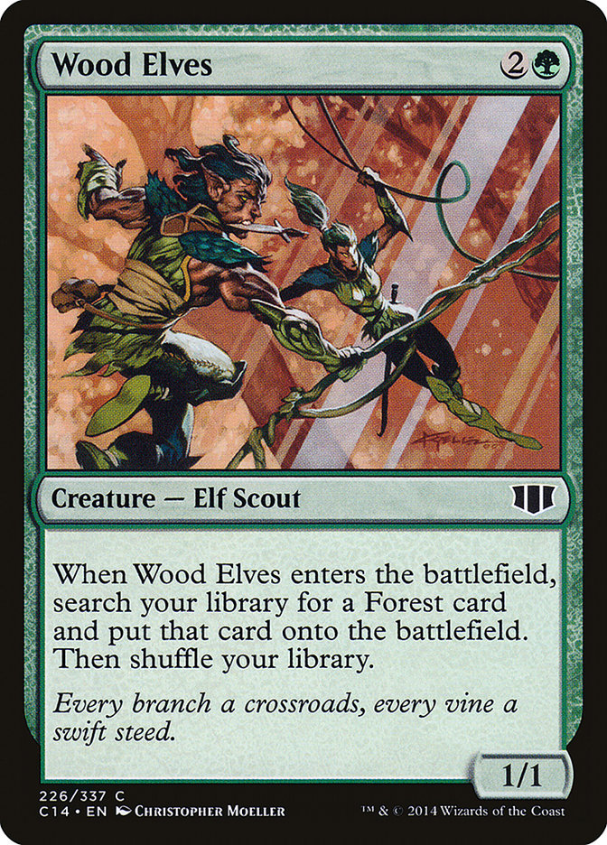 Wood Elves [Commander 2014] | North Valley Games