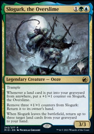 Slogurk, the Overslime (Promo Pack) [Innistrad: Midnight Hunt Promos] | North Valley Games