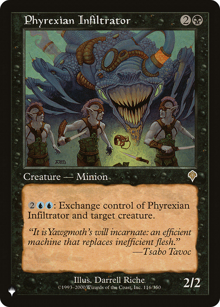 Phyrexian Infiltrator [The List] | North Valley Games