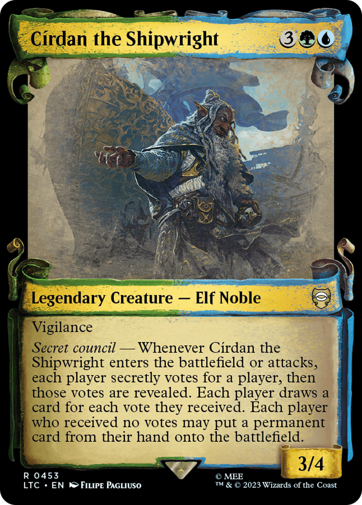 Cirdan the Shipwright [The Lord of the Rings: Tales of Middle-Earth Commander Showcase Scrolls] | North Valley Games