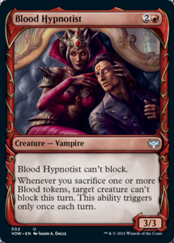 Blood Hypnotist (Showcase Fang Frame) [Innistrad: Crimson Vow] | North Valley Games