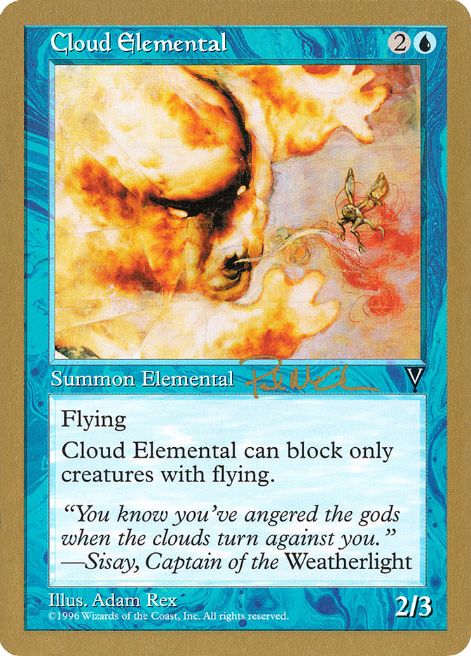 Cloud Elemental (Paul McCabe) [World Championship Decks 1997] | North Valley Games