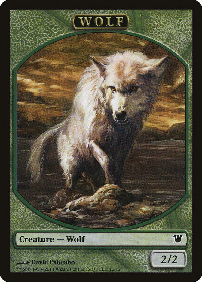 Wolf Token [Judge Gift Cards 2011] | North Valley Games