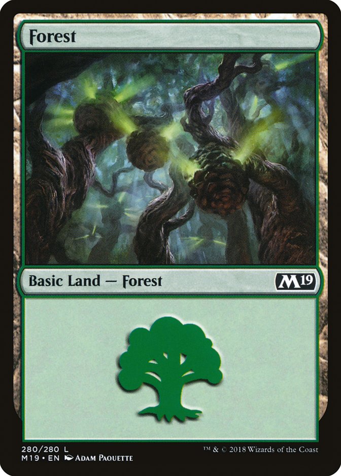 Forest (280) [Core Set 2019] | North Valley Games