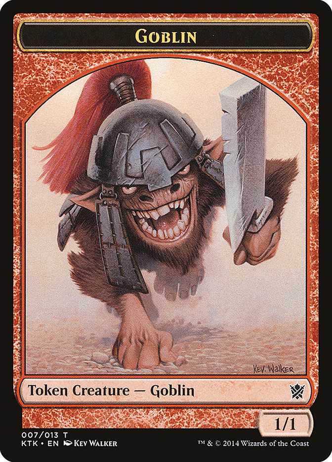 Goblin Token [Khans of Tarkir Tokens] | North Valley Games