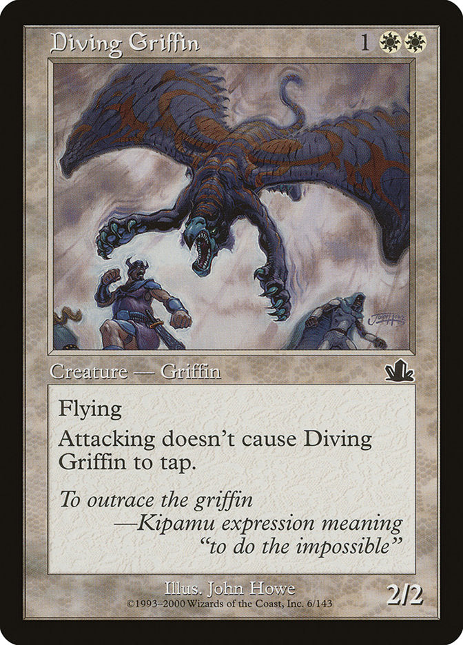 Diving Griffin [Prophecy] | North Valley Games