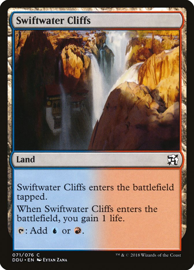 Swiftwater Cliffs [Duel Decks: Elves vs. Inventors] | North Valley Games