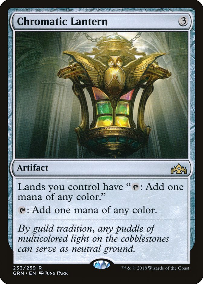 Chromatic Lantern [Guilds of Ravnica] | North Valley Games