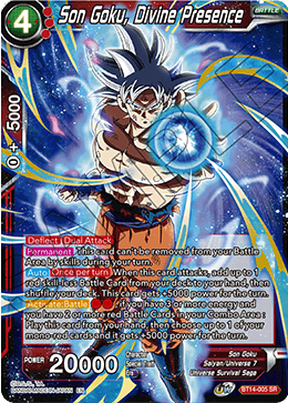 Son Goku, Divine Presence (BT14-005) [Cross Spirits] | North Valley Games