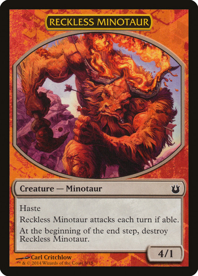 Reckless Minotaur [Born of the Gods Battle the Horde] | North Valley Games