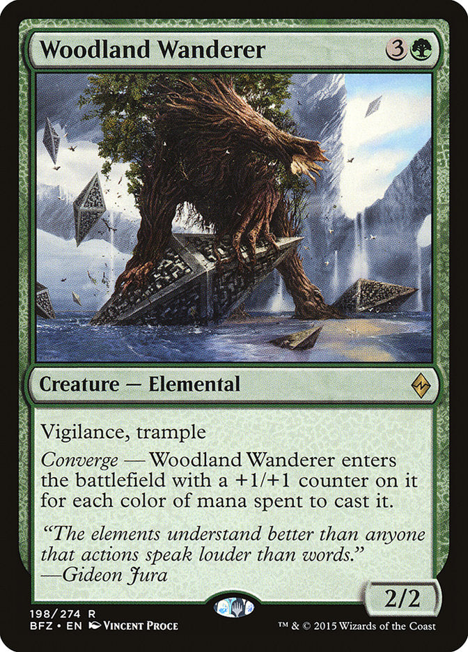 Woodland Wanderer [Battle for Zendikar] | North Valley Games